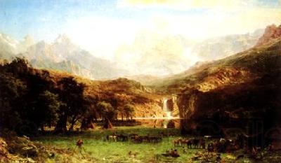 Albert Bierstadt The Rocky Mountains